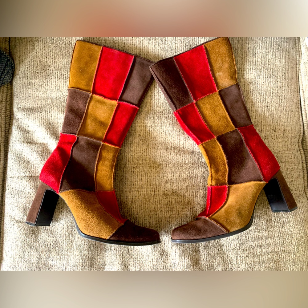 8.5 Prima Patchwork Boots